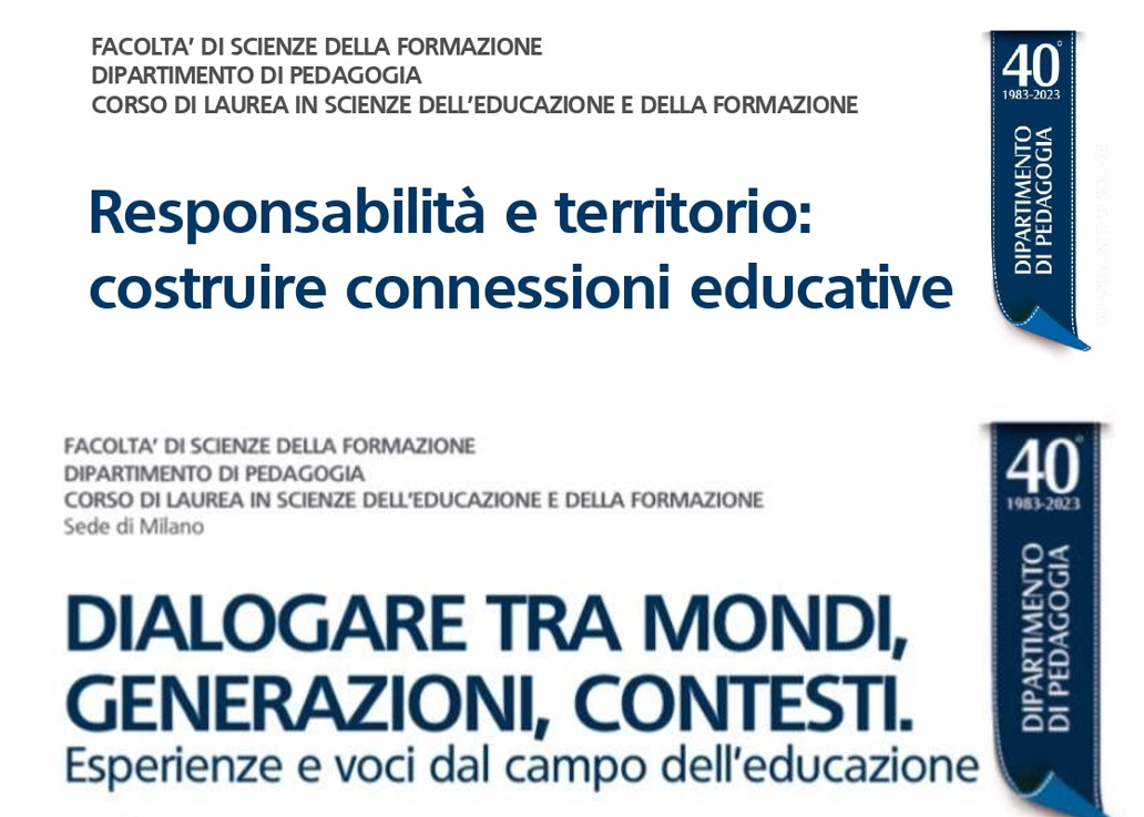 Lezioni Aperte: dialoghi tra mondi, responsabilità educative